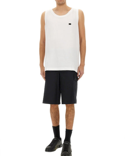 COTTON "OVER" TANK TOP