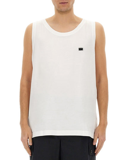 COTTON "OVER" TANK TOP