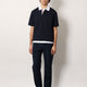 Cotton piquet polo shirt