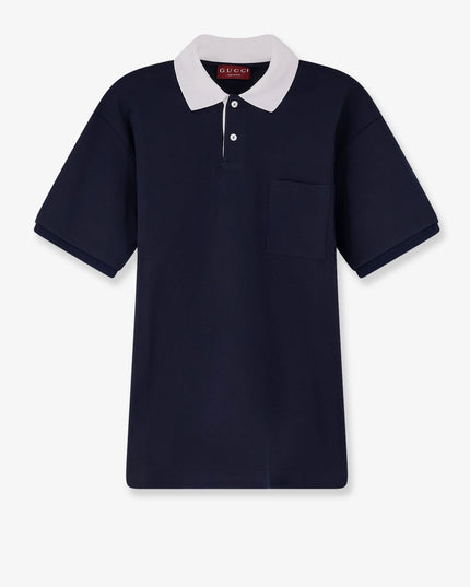 Cotton piquet polo shirt
