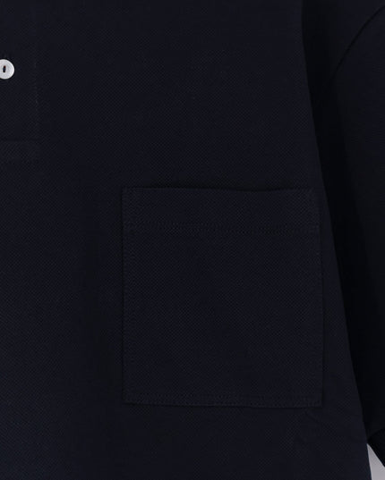 Cotton piquet polo shirt