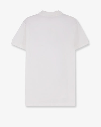 Cotton polo shirt with embroidered logo