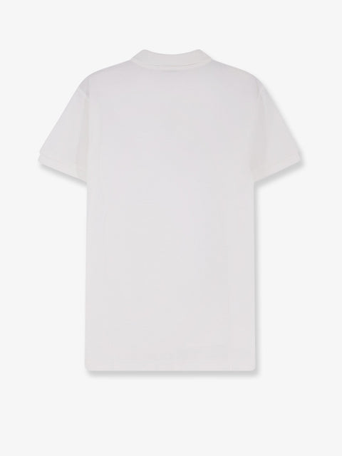 Cotton polo shirt with embroidered logo