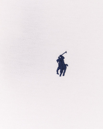 Cotton polo shirt with embroidered logo