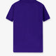 Cotton polo shirt with frontal embroidered logo