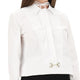 COTTON POPLIN SHIRT WITH CLAMP