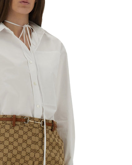 COTTON POPLIN SHIRT