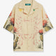 Cotton shirt with cactus print