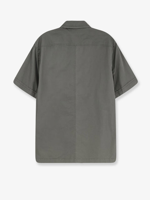 Cotton shirt with Logo patch