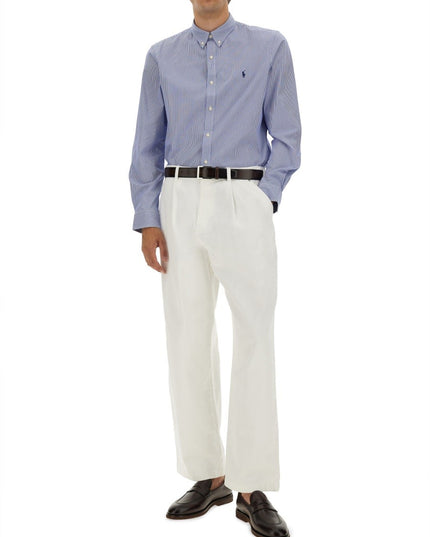 COTTON SHIRT WITH LOGO