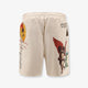 Cotton shorts with iconic print