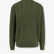 Cotton sweater with embroidered logo on the front