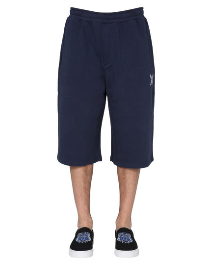 COTTON SWEATSHIRT SHORTS