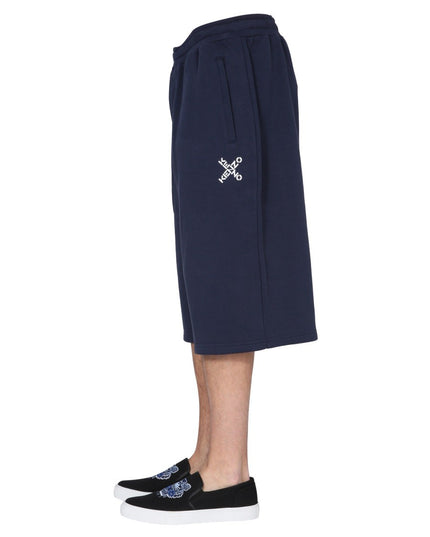 COTTON SWEATSHIRT SHORTS