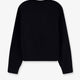 Cotton sweatshirt with beaded Horsebit detail