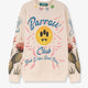 Cotton sweatshirt with cactus print