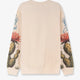 Cotton sweatshirt with cactus print