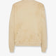 Cotton sweatshirt with distressed effect