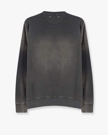 Cotton sweatshirt with front logo