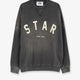 Cotton sweatshirt with front logo