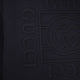 Cotton sweatshirt with frontal embossed logo