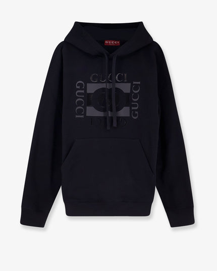 Cotton sweatshirt with GG Incrocio print