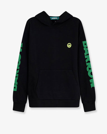 Cotton sweatshirt with iconic frontal logo