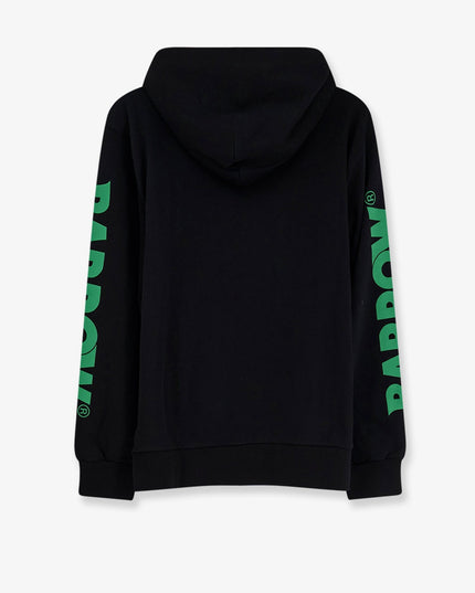 Cotton sweatshirt with iconic frontal logo