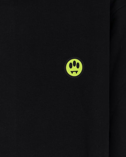 Cotton sweatshirt with iconic frontal logo
