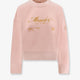 Cotton sweatshirt with Logo patch