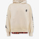 Cotton sweatshirt with logo print on the front