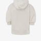 Cotton sweatshirt with nylon sleeves