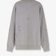 Cotton sweatshirt with print on the front