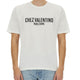 COTTON T-SHIRT WITH "CHEZ VALENTINO" PRINT