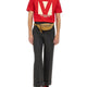 COTTON T-SHIRT WITH "CHEZ VALENTINO" PRINT