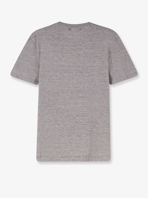 Cotton T-shirt with Flag print on the front