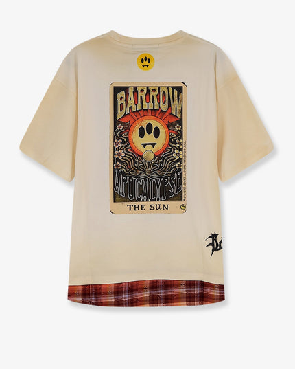 Cotton T-shirt with front print