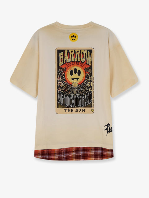 Cotton T-shirt with front print