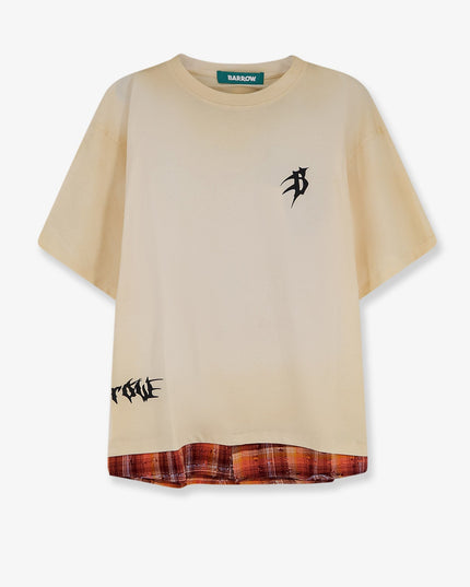Cotton T-shirt with front print