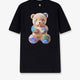 Cotton t-shirt with frontal logo print