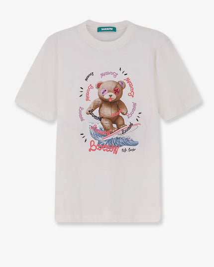 Cotton t-shirt with frontal print