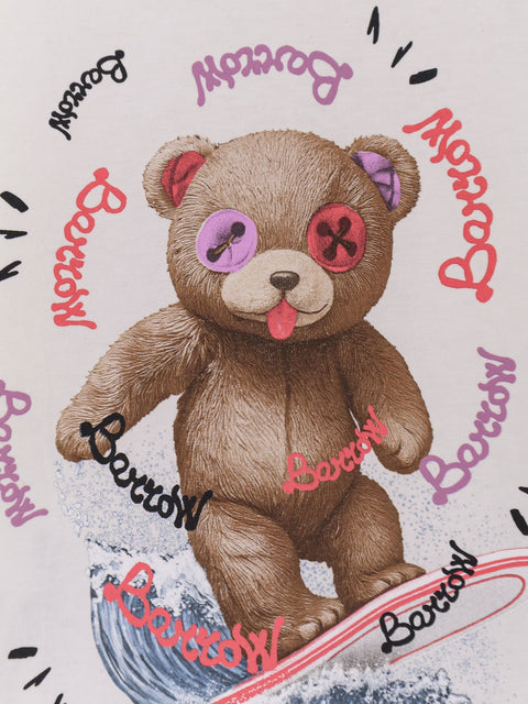 Cotton t-shirt with frontal print