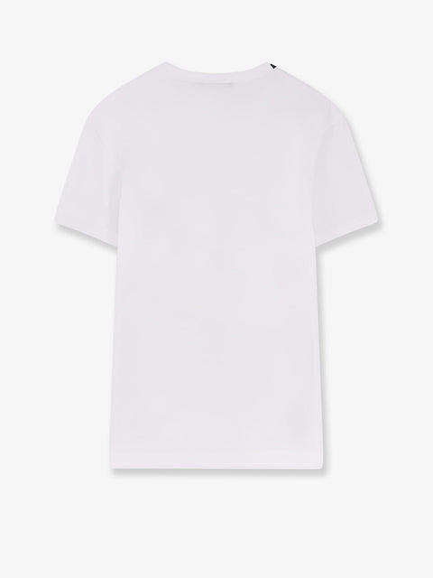 Cotton t-shirt with iconic logo patch