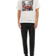 COTTON T-SHIRT WITH "ITALIAN HOLIDAY" PRINT