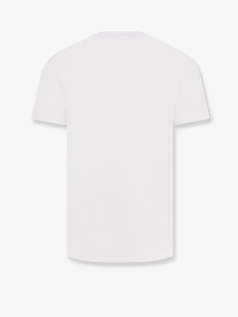 Cotton t-shirt with Logo embroidery