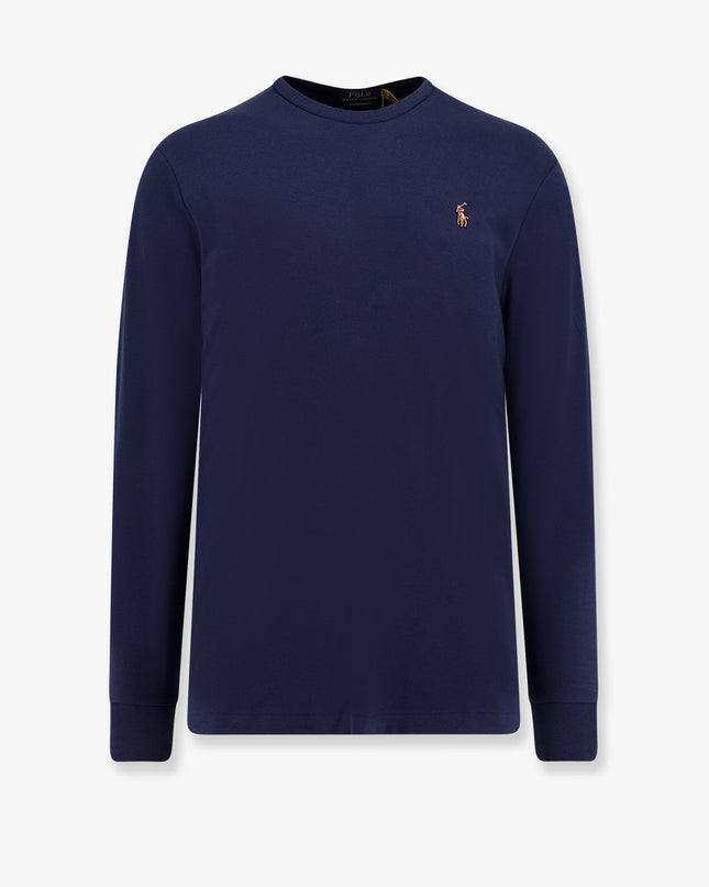 Cotton t-shirt with Logo embroidery