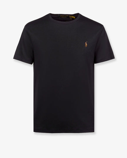 Cotton t-shirt with Logo embroidery