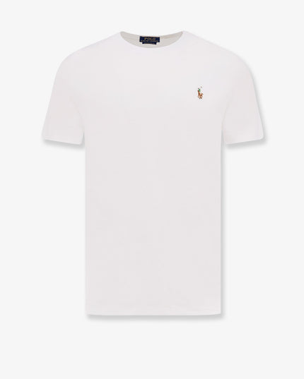 Cotton t-shirt with Logo embroidery
