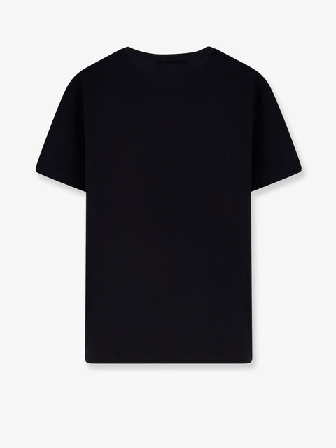 Cotton T-shirt with logo patch
