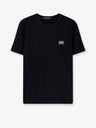 Cotton T-shirt with logo patch